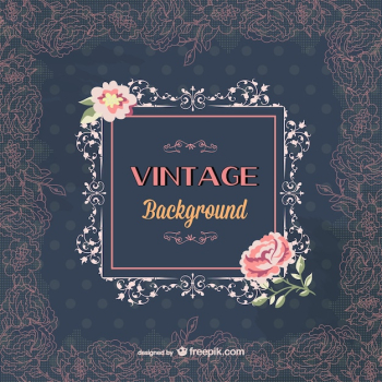 Elegant vintage background template Elegant vintage background template