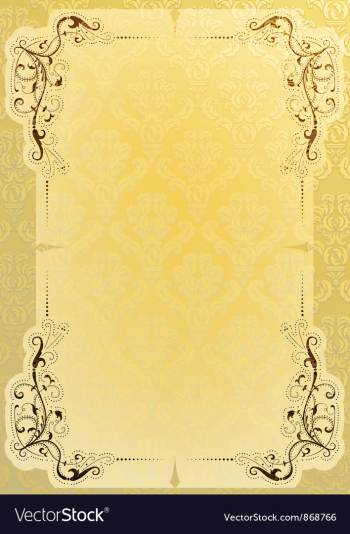 Elegant vintage background vector image Elegant vintage background vector image