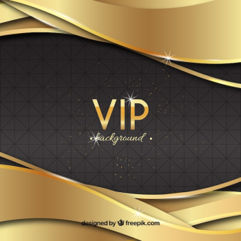 Elegant vip background with golden waves Elegant vip background with golden waves