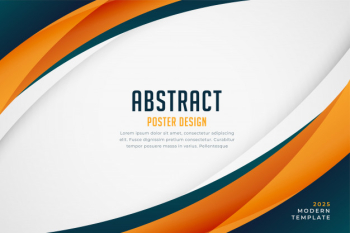 Elegant wave presentation background Free Vector Elegant wave presentation background Free Vector
