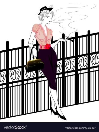 elegant woman smoking elegant woman smoking