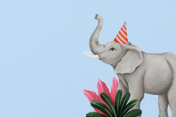Elephant background, blue design, animal | Free Photo Illustration - rawpixel Elephant background, blue design, animal | Free Photo Illustration - rawpixel
