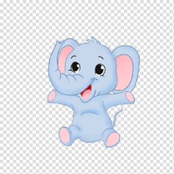 Elephant cub , Elephant Cartoon Animation, Elephant transparent background PNG clipart