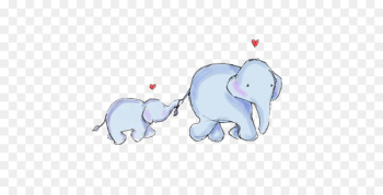 Elephant Infant Mother Illustration - elephant Elephant Infant Mother Illustration - elephant