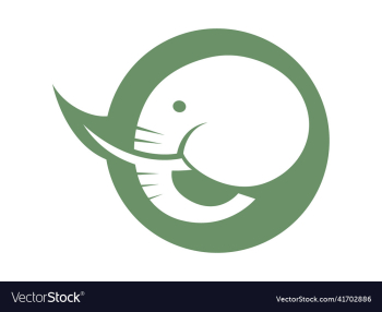 elephant logo in a chat image