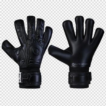 Elite Sport Black Solo Soccer Goalie Glove | Keeperstop