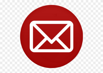 Email Icon Red Circle Email Icon Red Circle