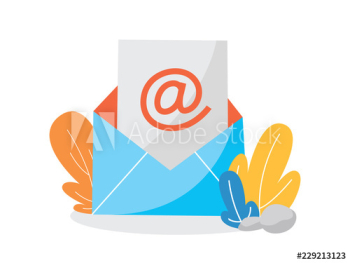 Email or mail concept Email or mail concept