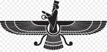 Emblem of Iran Persian Empire Faravahar Zoroastrianism - iran 