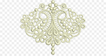 Embroidery Brussels lace Pattern Satin stitch - dantel filigree 