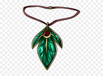 Emerald Leaf Necklace By Wyngrew - Stock Photography Emerald Leaf Necklace By Wyngrew - Stock Photography