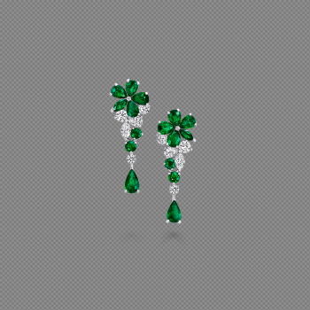 Emerald PNG Background Image