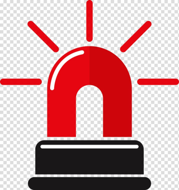 Emergency light , Alarm device Security alarm Light Euclidean , Red alarm transparent background PNG clipart