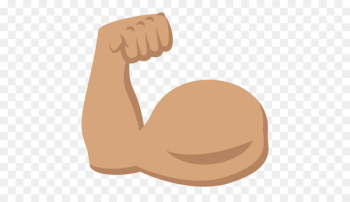 Emoji Biceps Symbol Human skin color Arm - muscles Emoji Biceps Symbol Human skin color Arm - muscles