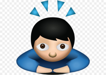 Emoji Bowing Sticker Symbol Respect - Emoji Emoji Bowing Sticker Symbol Respect - Emoji