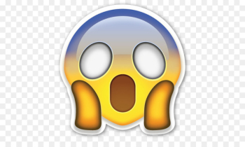 Emoji Emoticon Surprise Sticker - shock Emoji Emoticon Surprise Sticker - shock