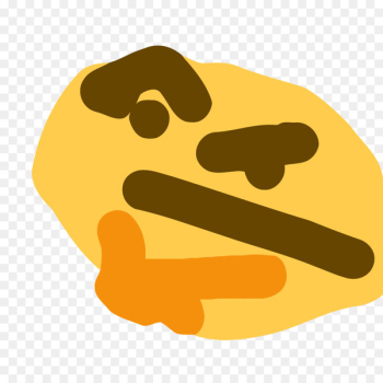Emoji Emoticon Thought Smiley Sticker - thinking man Emoji Emoticon Thought Smiley Sticker - thinking man