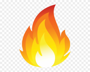 Emoji Fire Flame Clip Art - Fire Emoji