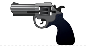 Emoji Firearm Water gun Pistol iPhone - hand gun Emoji Firearm Water gun Pistol iPhone - hand gun