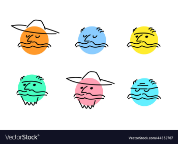 emoji old man face set flat design cartoon emoji old man face set flat design cartoon