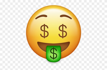 Emoji Png Transparent Background - Money Emoji Png