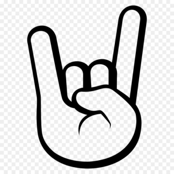 Emoji Sign of the horns Emoticon Symbol - rock n roll Emoji Sign of the horns Emoticon Symbol - rock n roll