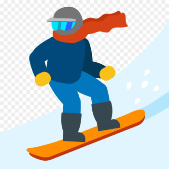 Emoji Snowboarding Skiing Sport Clip art - snowboard 