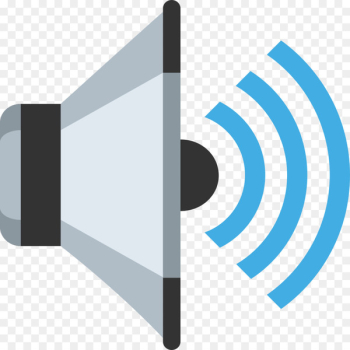 Emoji Sound Loudspeaker Object Acoustic wave - volume Emoji Sound Loudspeaker Object Acoustic wave - volume
