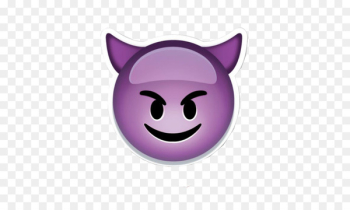 Emoji Sticker Devil Smile Emoticon - Emoji 