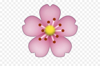 Emoji Sticker iPhone Flower - HEART FLOWER Emoji Sticker iPhone Flower - HEART FLOWER