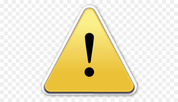 Emoji Symbol Sticker Sign - warning sign Emoji Symbol Sticker Sign - warning sign