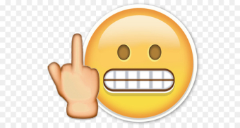 Emoji The finger Insult Sticker Emoticon - Emoji Emoji The finger Insult Sticker Emoticon - Emoji