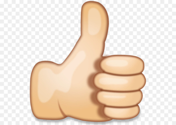 Emoji Thumb signal Sign language Hand Sticker - hand emoji 