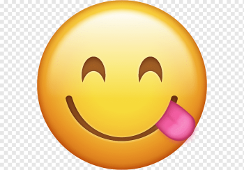 emoji tongue out illustration, Emoji iPhone Smiley, emojis, emoticon, mobile Phones, circle png