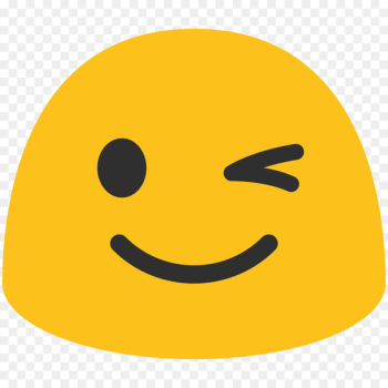 Emoji Wink Emoticon iPhone Android - Emoji Emoji Wink Emoticon iPhone Android - Emoji