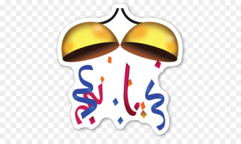 Emojipedia Confetti Sticker Party - celebrate Emojipedia Confetti Sticker Party - celebrate