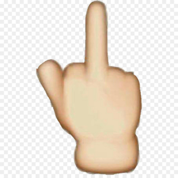 Emojipedia The finger Middle finger - Emoji Emojipedia The finger Middle finger - Emoji