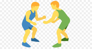 Emojipedia Wrestling Clip art Image - emoji Emojipedia Wrestling Clip art Image - emoji