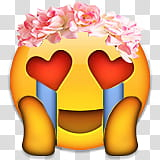 Emojis Editados, heart eye emoji illustration transparent background PNG clipart Emojis Editados, heart eye emoji illustration transparent background PNG clipart
