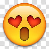 Emojis Editados, heart-eyes emoji art transparent background PNG clipart Emojis Editados, heart-eyes emoji art transparent background PNG clipart