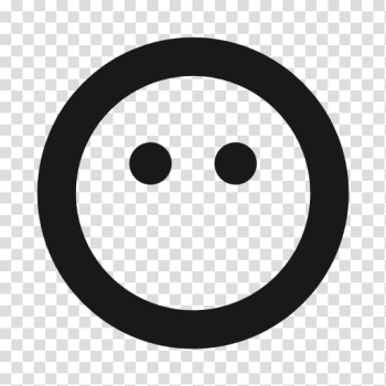 Emojis emoticon emoticons sealed lips stare thick lines icon - Fat ...