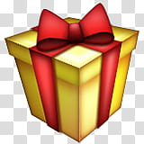 Emojis, yellow and red gift box transparent background PNG clipart Emojis, yellow and red gift box transparent background PNG clipart