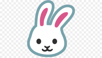 Emoticon Rabbit Emoji Easter Bunny Sticker - rabbit Emoticon Rabbit Emoji Easter Bunny Sticker - rabbit