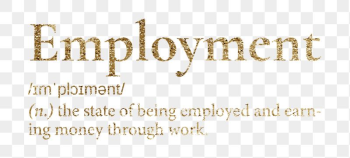 Employment png dictionary word sticker, | Free PNG - rawpixel Employment png dictionary word sticker, | Free PNG - rawpixel