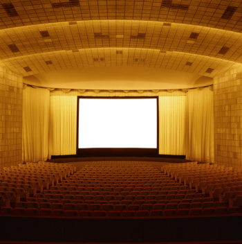 Empty Cinema Auditorium Empty Cinema Auditorium