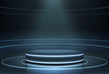 Empty illuminated podium realistic Free Vector Empty illuminated podium realistic Free Vector