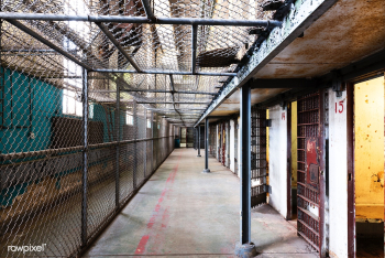 Empty jail. Original image from Carol M. High.. | Free public domain photo - 434296