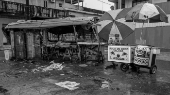 Empty Market Stall Empty Market Stall