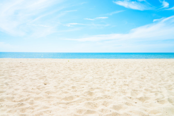 Empty sea and beach background Empty sea and beach background
