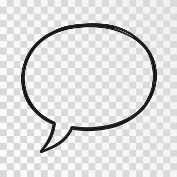 Empty Speech Bubble Icon Empty Speech Bubble Icon